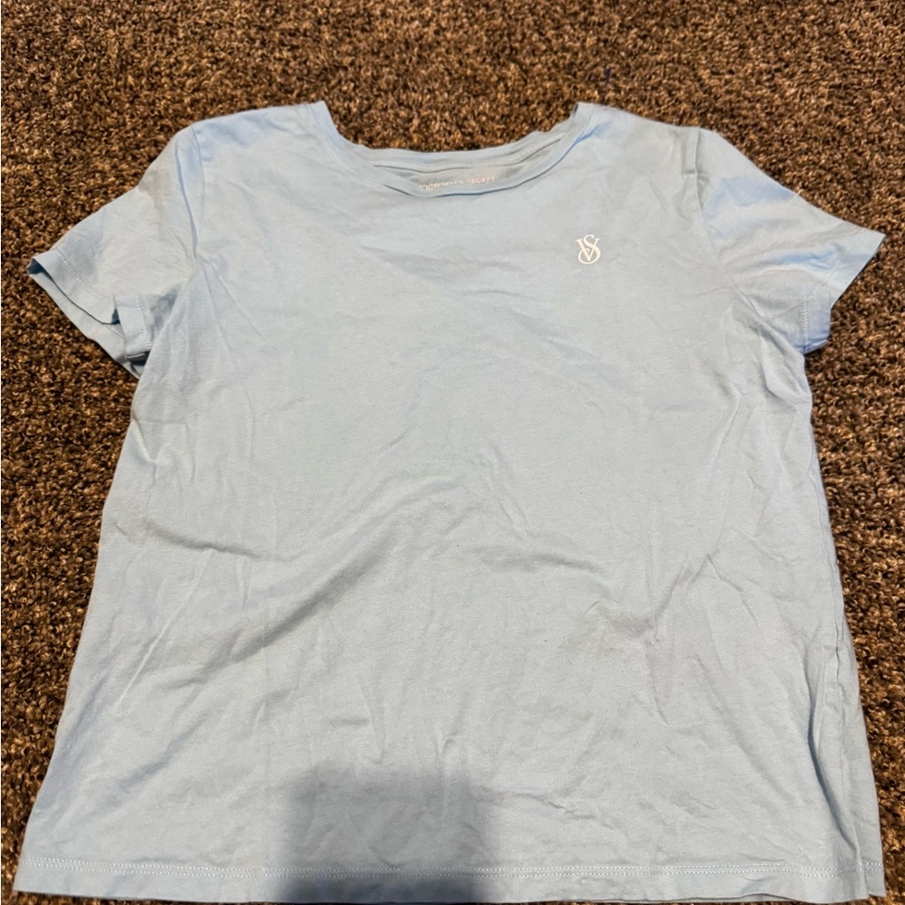 Victoria's Secret Soft Blue Tee